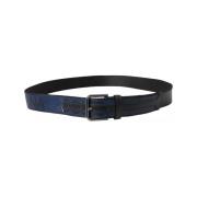 Riem D&amp;G Lederen metalen gesp riem