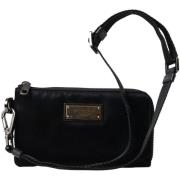 Handtasje D&amp;G zwarte nylon clutch met afneembare riem