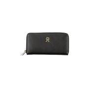 Portemonnee Tommy Hilfiger Womens Signature Zip Around Portemonnee Zwa...