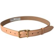 Riem D&amp;G Lederen metalen gesp riem