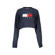 Sweater Tommy Hilfiger Cable Knit cropped trui voor dames