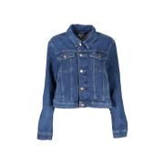 Mantel Tommy Hilfiger Classic Denim Jacket voor dames blauw