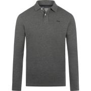 Sweater Mcgregor Long Sleeve Poloshirt Antraciet