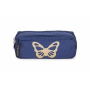 Etui CARAMEL &amp; CIE TROUSSE PAPILLON BLEU