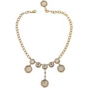 Ketting D&amp;G Gouden Kristallen Horloge Ketting