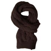 Sjaal D&amp;G Cable Knit Sjaal - Bruin