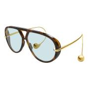 Zonnebril Bottega Veneta Occhiali da Sole Drop Aviator BV1273S 007