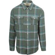 Overhemd Lange Mouw Scotch &amp; Soda Flanel Overhemd Groen