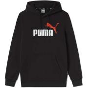 Fleece Jack Puma Ess+ 2 Col Big Logo Hoodie Fl