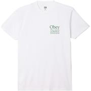 T-shirt Korte Mouw Obey Studios Tee