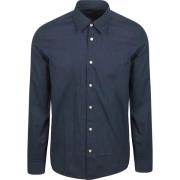 Overhemd Lange Mouw Marc O'Polo Overhemd Print Navy