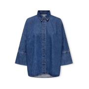 Blouse Only Noos Grace Shirt - Medium Blue Denim