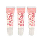 Lipgloss Essence Set van 3 Juicy Bomb Shiny Lip Glosses - 101 Lovely L...