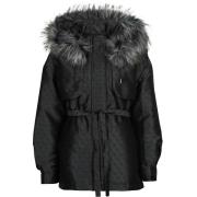 Parka Jas Guess ELLY LOGO JACQUARD PARKA