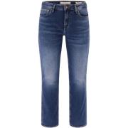 Straight Jeans Guess Jeans Angels Carry Mid Blu