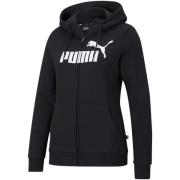 Fleece Jack Puma Ess Logo Full-Zip Hoodie Fl