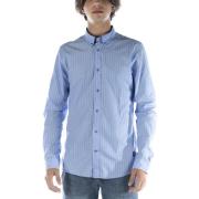 Overhemd Lange Mouw Scotch &amp; Soda Camicia Azzurro