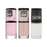 Nagellak Maybelline New York Set van 3 Colorshow Nagellakken - 77 Nebl...