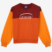 Sweater Oxbow Wijde bedrukte sweater met ronde hals P2STANIS