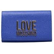 Handtas Love Moschino Polyethyleen crossbodytas met ketting en magneti...