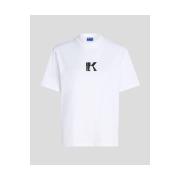 T-shirt Karl Lagerfeld A1W17031 REG SS LOGO TEE