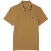 T-shirt Lacoste Regular Fit Cotton Blend Polo Shirt Brown