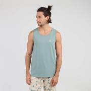 T-shirt Korte Mouw Oxbow Effen 4flo geborduurde tanktop op de borst TA...