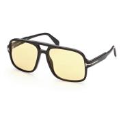 Zonnebril Tom Ford Occhiali da Sole Falconer-02 FT0884/S 01E