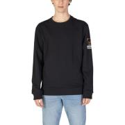 Sweater Moschino Bedrukt katoenen sweatshirt met ronde hals en lange m...