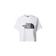 T-Shirt Lange Mouw The North Face S/S Easy Relaxed Cropped