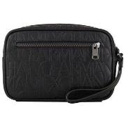 Tas EAX Clutch tas van synthetisch leer en schoonheidsorganizer