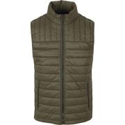 Trainingsjack Suitable Bodywarmer Olijfgroen