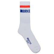 High socks BIRKENSTOCK Cotton Crew Stripe White