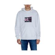 Sweater Tommy Hilfiger Sweatshirt van 100% katoen met capuchon