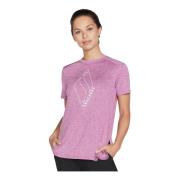 T-shirt Korte Mouw Skechers Diamond Blissful Tee