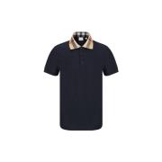 T-shirt Burberry Klassiek katoenen poloshirt met Archivio ruitpatroon