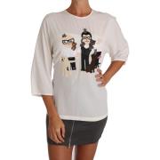 Overhemd D&amp;G Zijden dgfamily Blouse T-shirt