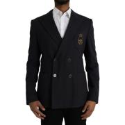 Kostuum D&amp;G Blazer met dubbele rij knopen getextureerd weefsel