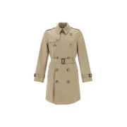 Trainingsjack Burberry Kensington katoenen jas met dubbele rij knopen ...