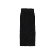 Rok Balenciaga Boucle gebreide midi rok 646623 T3328