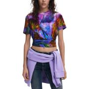 T-shirt Korte Mouw Desigual TS_YELLOWSTONE 25SWTK89