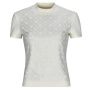 T-shirt Korte Mouw Guess MOCK NECJK ALL OVER LOGO