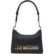 Tas Love Moschino Bedrukte schoudertas met ritssluiting en printpatroo...