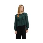 Blouse Vila Payton Top - Darkest Spruce