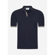 T-shirt Aquascutum Active supima club check sleeves polo