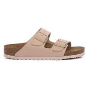 Slippers BIRKENSTOCK ARIZONA NEW BEIGE CALZ S