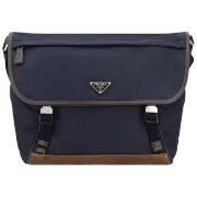 Tas Prada Tessuto Monochrome Messenger Bag