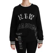 Sweater D&amp;G Dolce Gabbana Rinascimento Sweatshirt Zwart Lange Mouw