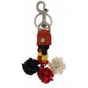 Sleutelhanger D&amp;G Dolce Gabbana Sleutelhanger Multicolor Raffia Po...