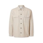 Overhemd Lange Mouw Selected Noos Leroy Sun Shirt - Pure Cashmere